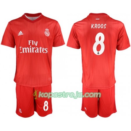 Billiga Fotbollströjor Real Madrid Kroos 8 Barn Tredje tröja 2018/19 Kortärmad